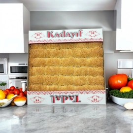 Kızarmış Fincan Kadayıfı Tel Kadayıf