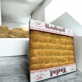 Kızarmış Fincan Kadayıfı Tel Kadayıf